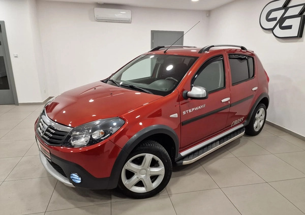 Dacia Sandero Stepway cena 24900 przebieg: 126000, rok produkcji 2010 z Lubniewice małe 211